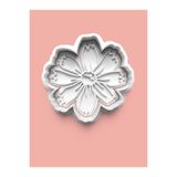 AKTASTORE Çiçek Figürü Kurabiye Kalıbı Ve Şeker Hamuru Kalıbı 0258-2