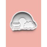 Aktastore Gökkuşağı Temalı Kurabiye Kalıbı Ve Şeker Hamuru Kalıbı