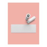 Aktastore Hamur Seramik Polimer Kil Desen Verici Rulo Silindir 10 Cm Uzunluk 0681-5
