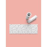 Aktastore Hamur Seramik Polimer Kil Desen Verici Rulo Silindir 10 Cm Uzunluk 0813-8