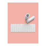 Aktastore Hamur Seramik Polimer Kil Desen Verici Rulo Silindir 10 Cm Uzunluk 0857-1