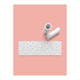 Aktastore Hamur Seramik Polimer Kil Desen Verici Rulo Silindir 10 Cm Uzunluk 0882-4