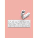 Aktastore Hamur Seramik Polimer Kil Desen Verici Rulo Silindir 10 Cm Uzunluk 0882-7