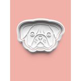 Aktastore Köpek Yüzü Kurabiye Kalıbı Ve Şeker Hamuru Kalıbı 0380-2