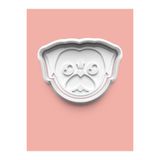 Aktastore Köpek Yüzü Kurabiye Kalıbı Ve Şeker Hamuru Kalıbı 0380-3
