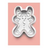 AKTASTORE Krampus Figürü Kurabiye Kalıbı Ve Şeker Hamuru Kalıbı 0229-tek