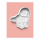 AKTASTORE Labrador Retriever Köpek Figürü Kurabiye Kalıbı Ve Şeker Hamuru Kalıbı 0323-labrador retriever