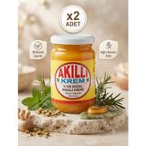 Aktavarium Akıllı Krem %100 Doğal Ağrı ve Masaj Kremi 120 gr X2 Adet - Beyaz - Sarı