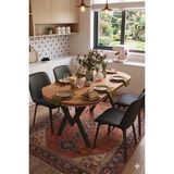 Akte Home Premium x Ayak Mdf Mutfak Masası 70X120 - Ceviz - Kahverengi