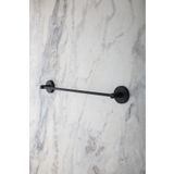 Aktel Banyo Siyah Uzun Havluluk