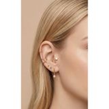 Aktemur Silver 925 Ayar Gümüş Yıldız Tragus Helix Conch Lob Piercing
