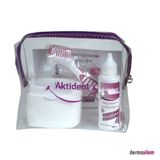 Aktident Diş Protez Temizleme 50 ml Jeli + Temizleme Fırçası