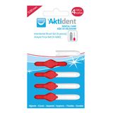 Aktident Orid Arayüz Firçasi 0,50 Mm 4 Lü - Kirmizi