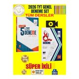 Aktif 2026 Tyt 5 Li Genel Deneme Kuvvet Serisi +Hız Ve Renk Tyt 2026 Tüm Dersler 8 Li Deneme