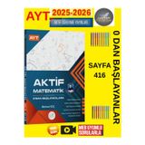 Aktif Ayt Matematik Sıfırdan Başlayanlara 2026 Güncel Müfredat Video Çözümlü Yeni+Android Kalem
