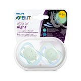 Aktif Bebek Philips Avent Ultra Air Night Karanlıkta Parlar Gece Emziği 0-6 Ay Erkek