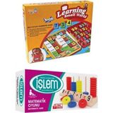 Aktif Beyin Ilk Matematik Öğrenme Seti 3-6 Yaş Redka Matematik Işlem Ve Hi-q Toys Matematiğe Ilk Adımlar 2li Set