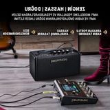 Aktif Gitar Kabini - Bluetooth ile Şarj Edilebilir Amfi - Bej