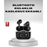 Aktif Gürültü Engelleme (Anc) Kablosuz Bluetooth Kulaklık - Dijital Ekranlı, Dokunmatik ve Uzun Pil Ömürlü ( Lisinya )