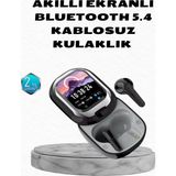 Aktif Gürültü Engelleme Özellikli Kablosuz Kulaklık – Akıllı Ekranlı Şarj Kutusu - Belirtilmemiş