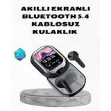 Aktif Gürültü Engelleme Özellikli Kablosuz Kulaklık – Akıllı Ekranlı Şarj Kutusu Mir19274527