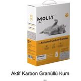 Aktif Karbon Granullu Topaklanan Kedi Kumu