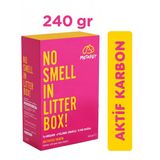 Aktif Karbon Kedi Kumu Koku Giderici 240 Gr (Kokusuz Doğal Amonyak Ve İdrar Kokusu Önleyici Kedi Tuvaleti Karbon Granülü)