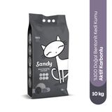 Aktif Karbonlu Topaklanan Kedi Kumu 10kg