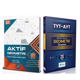 Aktif Öğrenme Tyt Ayt Geometri 0 Dan Başlayanlara Ve Toprak 20 Li Deneme Seti 2 Kitap