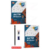 Aktif Öğrenme Yayınları Aktif Yayınları Tyt-Ayt Biyoloji Konu Anlatımlı Soru Bankası 2 Kitap Set Kalem Seti Hediyeli