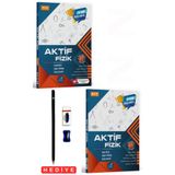 Aktif Öğrenme Yayınları Aktif Yayınları Tyt-Ayt Fizik Konu Anlatımlı Soru Bankası 2 Kitap Set Kalem Seti Hediyeli