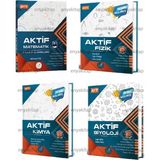 Aktif Öğrenme Yayınları Ayt Matematik Fizik Kimya Biyoloji 4 Lü Set