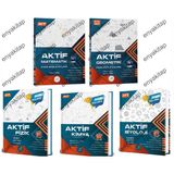 Aktif Öğrenme Yayınları Ayt Matematik Geometri Fizik Kimya Biyoloji 5 Li Set