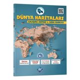 Aktif Öğrenme Yayınları KR Akademi Coğrafyanın Kodları Dünya Haritaları Çalışma Defteri ve Soru Bankası