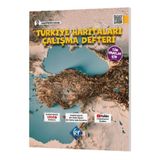 Aktif Öğrenme Yayınları KR Akademi Coğrafyanın Kodları Türkiye Haritaları Çalışma Defteri Tüm Sınavlar İçin