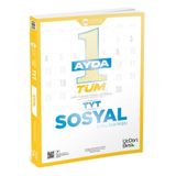 Aktif Öğrenme Yayınları ÜçDörtBeş Yayınları 1 Ayda Tüm TYT Sosyal Soru Bankası
