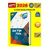 Aktif Öğreten Fizik Ayt 0'Dan Başlayanlara Özel Konu Anlatımlı Soru Bankası Kitabı Seti 2026
