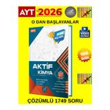 Aktif Öğreten Kimya Ayt 0'Dan Başlayanlara Özel Konu Anlatımlı Soru Bankası Kitabı Seti 2026