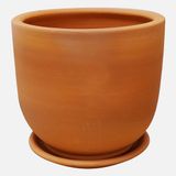 Aktif Seramik No.2 Naturel Sardunyan Toprak Saksı