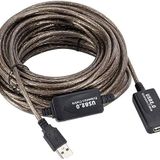Aktif USB Dişi Erkek Uzatıcı Uzatma Ek Kablosu 15 Metre