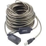 Aktif USB Dişi Erkek Uzatıcı Uzatma Ek Kablosu 20 Metre