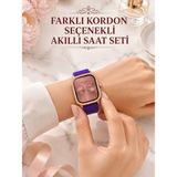 Aktivite ve Uyku Takipli Kadın Akıllı Saat Nemere - Renkli - Standart - 1