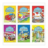 Aktiviteli Boyama Kitabı - Mavi Seri - 6 Kitap Takım - Yumurcak Yayınları