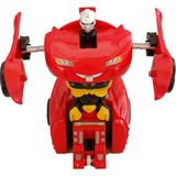 Aktoys Çek Brak Robota Dönüşen Otonom Araba - Kırmızı