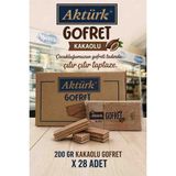 Aktürk Gofret 200GR x 28 Adet - 1 Adet