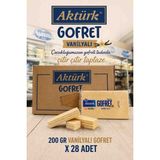 Aktürk Gofret Vanilyali 200 gr x 28 Adet - 1 Adet