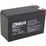 Akü 12 Volt 7.2 Amper Orbuus Upsler Için ORB12-7.2 (150 x 65 x 90 Mm) (4887)