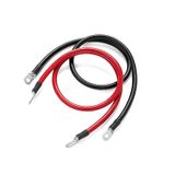 Akü Paralel Bağlantı Kablosu 25 Mm² 40 + 40 Cm Hazır Pabuçlu Set