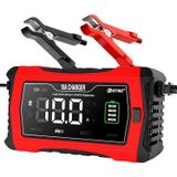 Akü Şarj Cihazı 10-Amp 12V ve 24V Akıllı Araç, Damlama Şarj, Maintainer ve Desulfator - Lityum, LiFePO4, Kurşun Asit (AGM/Jel/SLA) için Araba, Motosiklet, Çim Biçme Makinesi