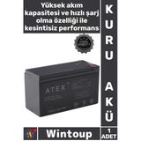 #Akü Tam Bakımsız Vrla Şarj Edilebilir Uzun Ömürlü Derin Döngü Güç Kaynağı Ups 12 V 7 Ah Kuru Akü